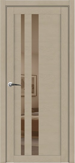 Дверь межкомнатная UniLine 30008 SoftTouch Кремовый Soft touch